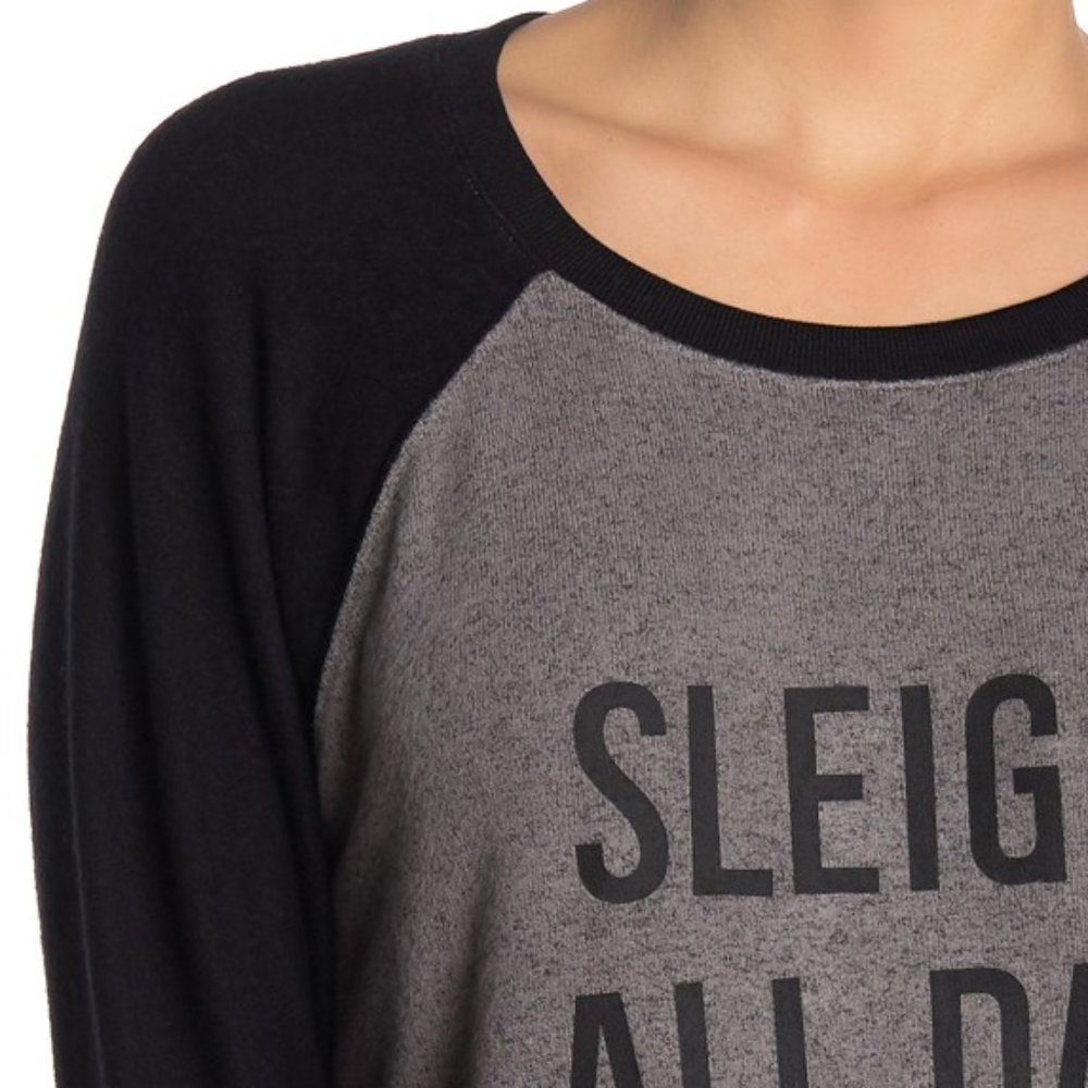 Free Press Graphic Raglan Soft Lounge Sweatshirt - Picture 5 of 7